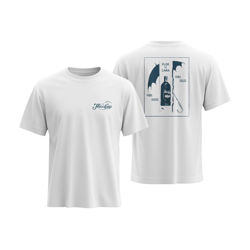 Camiseta Flor de Caña con diseño, para aguas, para soles.