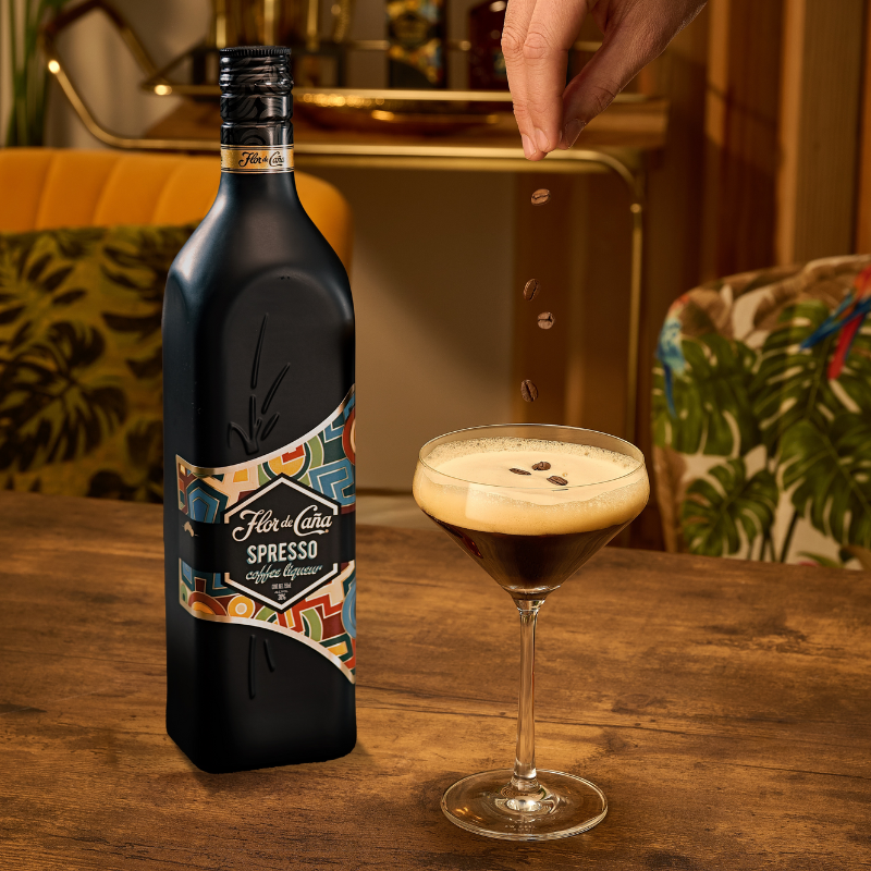 Flor de Caña Spresso - Coffee Liqueur (70cl)
