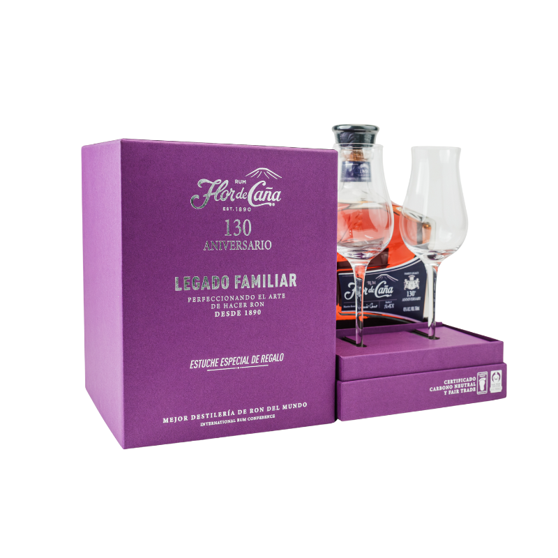 Flor de Caña 130 aniversario - Estuche de Regalo