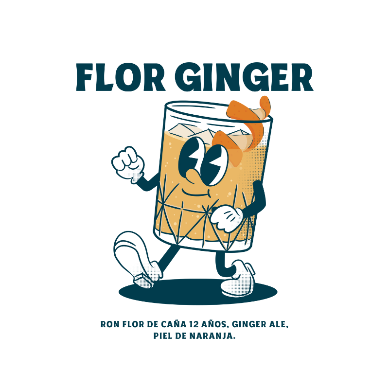 Sudadera Flor Ginger