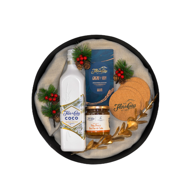 Cesta - Flor de Caña Coco