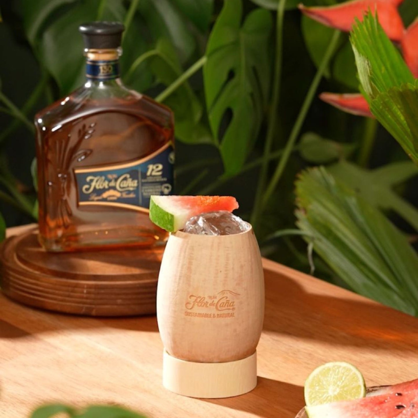 Ron Flor de Caña 12 Años + Jícara de Regalo