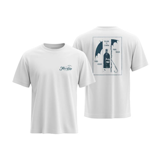 Camiseta Flor de Caña con diseño, para aguas, para soles.