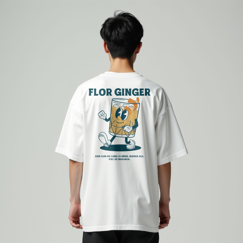 Camiseta Flor Ginger | Flor de Caña