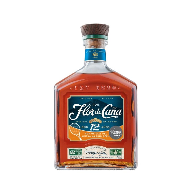 Flor de Caña 12 Años - Edición Mutua Madrid Open 2027