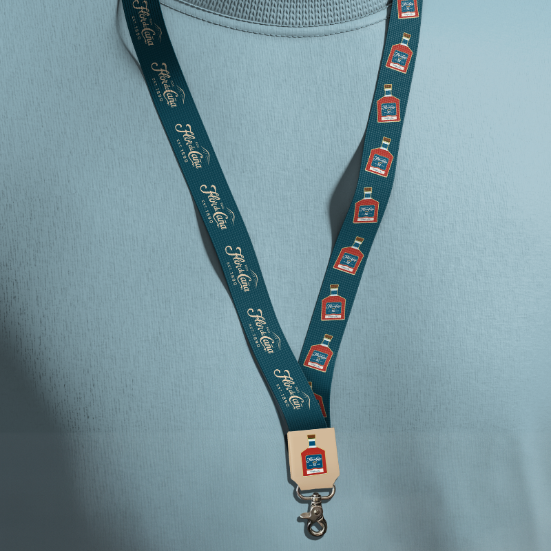 Lanyard Botella | Flor de Caña