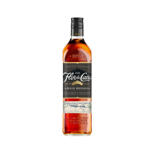 Ron Flor de Caña 5 Años Añejo Clásico 70cl 