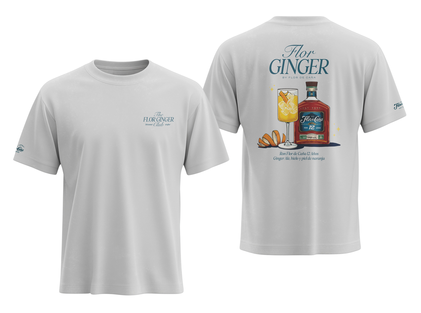 Camiseta Flor Ginger 12 Años