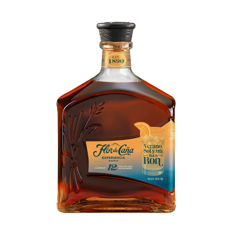 Ron Flor de Caña 12 años - Edición Atardecer