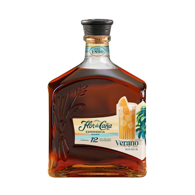 Ron Flor de Caña 12 años - Edición Verano Palmeras