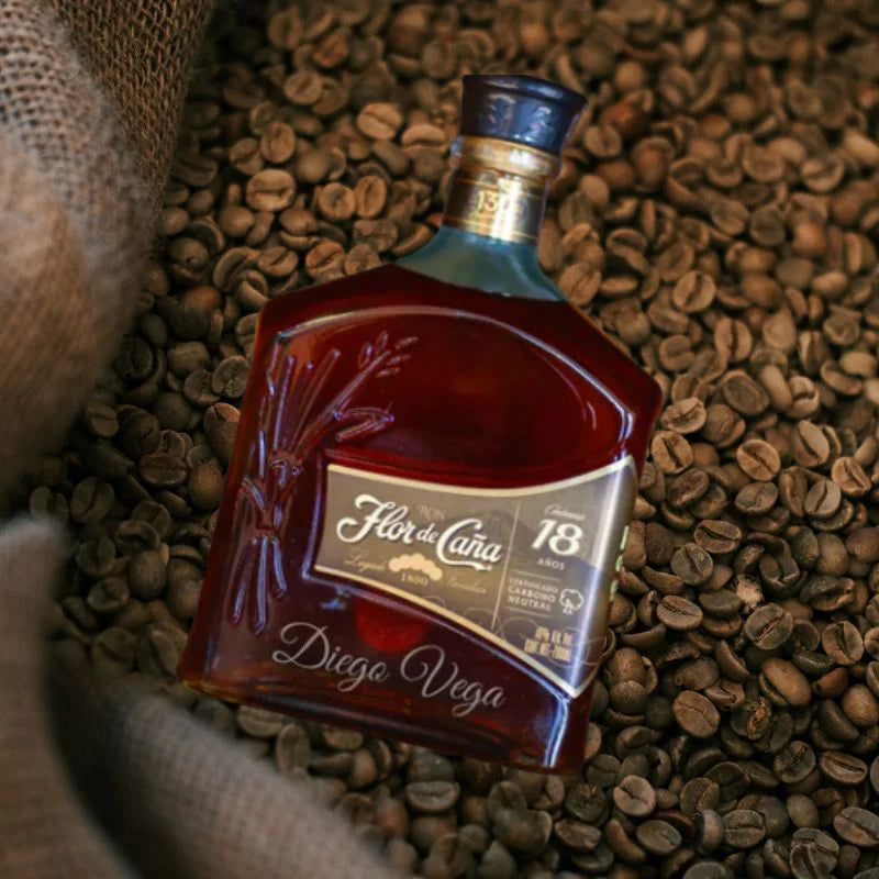 Ron Flor de Caña con grabado personalizado